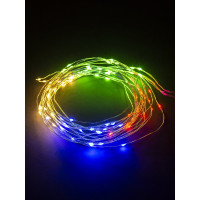 Светодиодная гирлянда TDM ELECTRIC Роса 105, конский хвост, 7x15LED, 1,5 м, многоцветная, 250В SQ0361-0061