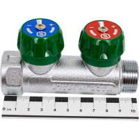 Регулирующий коллектор STOUT 3/4, 2 отвода 3/4ЕК SMB-6850-343402 RG008UJF3O1AHM