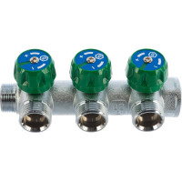 Регулирующий коллектор STOUT 3/4, 3 отвода 3/4ЕК SMB-6850-343403 RG008UJF3RLQ1E