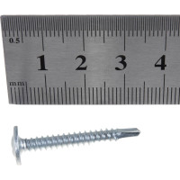 Саморезы Steelfix 4,2х32 ПШС (прессшайба сверло), цинк, 1кг (358шт), А-00254