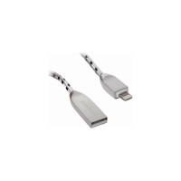 Кабель SONNEN USB 2.0-Lightning 1м Premium медь для iPhone/iPad передача данных и зарядка 513126