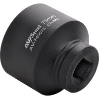 Головка ударная шестигранная (75 мм; 1DR) AV Steel AV-740075
