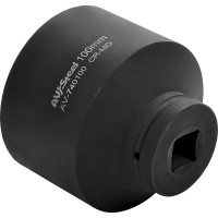 Головка ударная шестигранная (100 мм; 1DR) AV Steel AV-740100