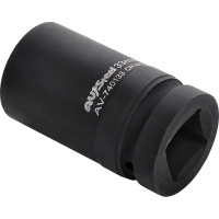 Головка ударная шестигранная удлиненная (33 мм; 1DR) AV Steel AV-740133