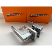 Дверная ручка MORELLI "Jura", цвет-мат.хром/хром  MH-43 SC/CP-S 9011771