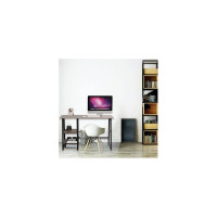 Стол на металлокаркасе BRABIX LOFT CD-006 морёный дуб 641224