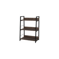Стеллаж на металлокаркасе BRABIX LOFT SH-002 600х350х845 мм, цвет морёный дуб 641231