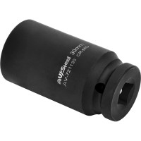 Головка ударная двенадцатигранная удлиненная (30 мм; 1/2DR) AV Steel AV-721130