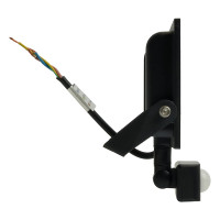 Светодиодный прожектор FERON LL-907 с датчиком 30W 6400K 230V черный IP44 29557