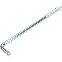 Шуруп с костылем КРЕП-КОМП L-образный 8х160 5шт шгк8160мф