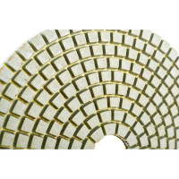 Круг алмазный гибкий шлифовальный АГШК WHITE NEW (125x2.5 мм; Р400) TECH-NICK 128.120.6753