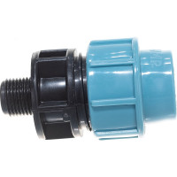 Переход на наружную резьбу (25 мм, 1/2") Unipump 74854