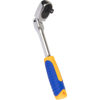 Удлиненная трещоточная рукоятка KRAFT шарнирная, 1/2”Dr, 72 зуба KT 705032