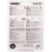 Набор насадок для реноватора 4 шт WORX WA5092