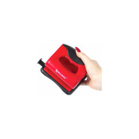 Дырокол BRAUBERG JET PRO до 20 листов, красно-черный 228599