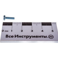Винт Стройметиз М3х10 DIN 7985, полукруглая головка, цинк уп. 30 шт 3100841