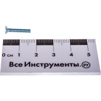 Винт Стройметиз M3х16 DIN 965, потайная головка, цинк уп. 25 шт 3090831