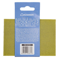 Шлифовальный брусок KUSSNER Р120, трапеция Soft, 125x90x25 мм 1000-250120