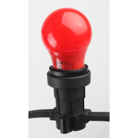 Светодиодная лампа ЭРА ERARL50-E27 LED A50-3W-E27 груша, красная, 13SMD, 3W, E27, для белт-лайт, 10/100/4500 Б0049580