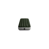 Надувной матрас Intex 76х191х25см, встроенный ножной насос, до 136кг 64760