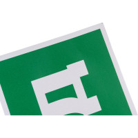 Самоклеящаяся этикетка ЭРА INFO-SSA-108 350х130мм, Выезд, SSA-101, 5/15000 Б0048477
