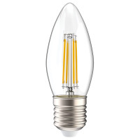 Лампа IEK серия 360, LED, C35, свеча, прозрачная, 7вт, 230В, 3000К, E27 LLF-C35-7-230-30-E27-CL