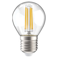 Лампа IEK серия 360, LED, G45, шар прозрачный, 5вт, 230В, 3000К, E27 LLF-G45-5-230-30-E27-CL