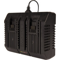 Двойное зарядное устройство WORX WA3883, 20В, 2*2A