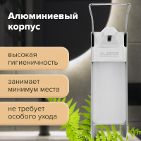 Диспенсер для антисептика и жидкого мыла ЛАЙМА PROFESSIONAL наливной, локтевой. алюминий 1 л. 605706