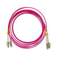Оптический патч-корд TopLAN, дуплексный OM4 MM 50/125, 3.0 м DPC-TOP-OM4-LC/P-LC/P-3.0