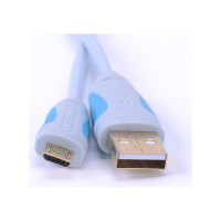 Кабель Vention USB 2.0 AM/micro B 5pin - 0,25 м VAS-A04-S025