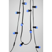 Светодиодная лампа ЭРА для Белт-лайт ERABL45-E27, LED, Р45-1W-E27, диод, шар, синий, 4SMD, 1W, E27, 10/100/6000 Б0049573