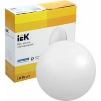 Светодиодный светильник IEK LED ДПБ, 1002, 18вт, IP20, 4000K, круг, белый LDPB0-1002-18-4000-K01