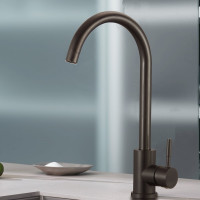 Смеситель для кухни OLIVE'S Balear нержавеющая сталь 13435-1BLB