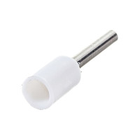 Наконечник-гильза IEK, Е7508 0,75мм 2 белый, 20шт UGN10-4-C75-02-08