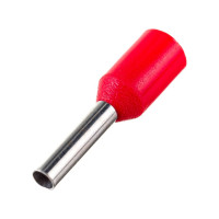 Наконечник-гильза IEK, Е1508 1,5мм 2 красный 20шт UGN10-4-D15-03-08