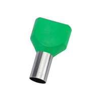 Наконечник-гильза IEK, НГИ2 16-14 зеленый 20шт UTE10-4-D16-0-100