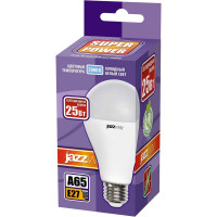 Светодиодная лампа Jazzway PLED-SP 25Вт A65 5000К холодный белый E27 2100лм 230В/50Гц 5018082A