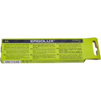 Батарейка Ergolux 1.5В, LR6, Alkaline, BP-12 11749