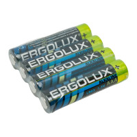 Батарейка Ergolux LR03, Alkaline, SR4,1.5В 14281