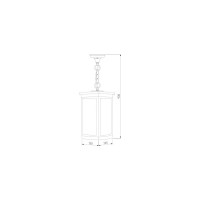 Садово-парковый светильник Elektrostandard Lame H, GL 1006H кофе a047204