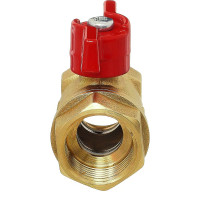 Шаровой кран БАЗ 11Б27п1 DN15  вр/вр бабочка PN40 серия Standart БАЗ.А30.1.15.НГ.40