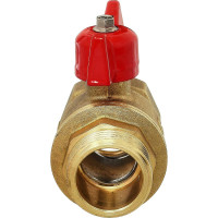 Шаровой кран БАЗ 11Б27п1 DN25 вр/нр бабочка PN40 серия Standart БАЗ.А31.1.25.НГ.40