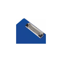 Доска-планшет BRAUBERG NUMBER ONE с прижимом А4 228х318 мм, картон/ПВХ, синяя, 232217
