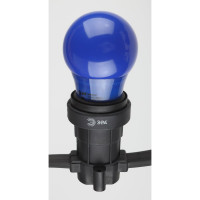 Светодиодная лампа для белт лайт ЭРА ERABL50-E27 LED A50-3WE-27 груша, синяя, 13 SMD, 3 W, E27, 10/100/3600 Б0049578