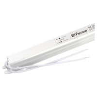 Электронный трансформатор FERON LB001 для светодиодной ленты 60W 12V ультратонкий драйвер 41345