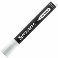 Перманентный маркер BRAUBERG W5 белый, круглый наконечник, 5 мм 151506