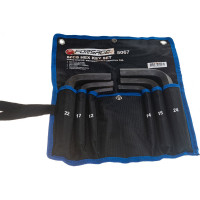 Набор Г-образных 6-гранных ключей Forsage 6 предметов на полотне F-5067(18813)