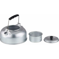 Походный чайник с крышкой Ecos CK-071, 1л, алюминий 991006