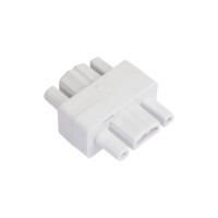 Коннектор шинопровода IN HOME прямой SC-1W-TL белый серии TOP-LINE 4690612029344